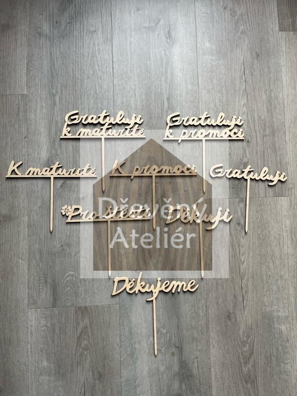 Gratuluji k maturitě