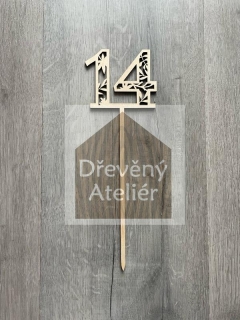 Vyřezávaný list 14.