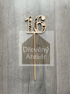 Vyřezávaný list 16.