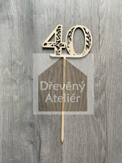 Vyřezávaný list 40.