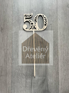 Vyřezávaný list 50.
