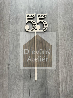 Vyřezávaný list 55.