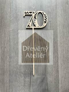 Vyřezávaný list 70.