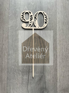 Vyřezávaný list 90.