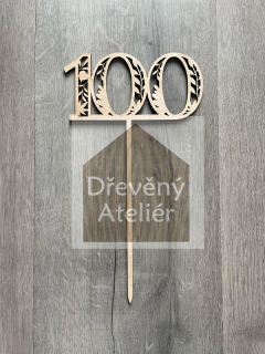 Vyřezávaný list 100. 