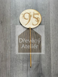 Gravura s květinou 95. 